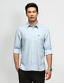 Arrow Sport Geometric Printed Herringbone Shirt