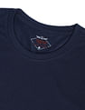 Flying Machine Solid Crew Neck Short Sleeve T-Shirt