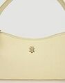 Tommy Hilfiger Solid Yellow PU Hand Bags