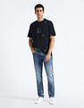 Flying Machine Freddie Slim Straight Mid Rise Jeans