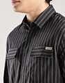 Calvin Klein Jeans Striped Regular-Fit Cotton Shirt
