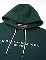 Tommy Hilfiger Embroidered Logo Regular-Fit Cotton Hooded Sweatshirt