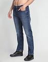 Flying Machine Stone Wash F-Jango Straight Fit Jeans