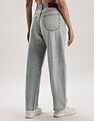 Calvin Klein Jeans Heavy-Wash Loose-Fit High Rise Jeans