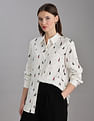 Tommy Hilfiger Printed Regular-Fit Viscose Shirt