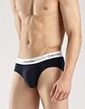 Calvin Klein Underwear Solid Multi Low Rise Briefs - Pack Of - 3