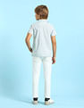 U.S. Polo Assn. Kids Boys Geometric Printed Regular Fit Shirt