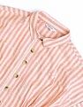 U.S. Polo Assn. Kids Girls Vertical Striped Shirt Dress