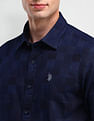 U.S. Polo Assn. Denim Co. Slim Fit Geometric Shirt