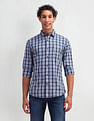 U.S. Polo Assn. Denim Co. Slim Fit Tartan Checked Shirt