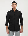 Calvin Klein Slim Fit Solid Shirt
