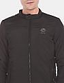 U.S. Polo Assn. Stand Collar Solid Casual Jacket