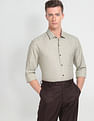 Arrow Graph Check Cotton Formal Shirt