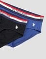 USPA Innerwear Striped Waistband EB002 Briefs - Pack Of 2