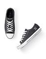 Flying Machine Men Round Toe Washed Cox 2.0 Sneakers