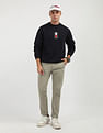 Tommy Hilfiger Vertical Flag Cotton Sweatshirt