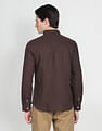 U.S. Polo Assn. Denim Co. Button Down Collar Overdyed Solid Shirt