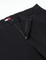 Tommy Hilfiger Kids Sleek Black Solid Trousers