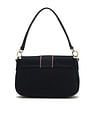 Tommy Hilfiger Solid Blue Nylon Shoulder Bag