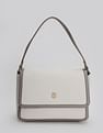 Tommy Hilfiger Solid Brown Pu Sling Bag