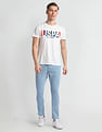 U.S. Polo Assn. Denim Co. Henry Cropped Fit Blue Jeans