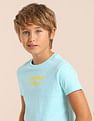 U.S. Polo Assn. Kids Boys Solid Regular Fit T-Shirt