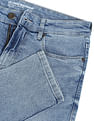 Flying Machine Slash Slim Tapered Fit Jeans