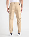 Flying Machine Solid Jogger Fit Cargo Trousers