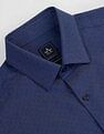 Arrow Geometric Patterned Dobby Shirt