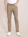 U.S. Polo Assn. Brandon Slim Tapered Fit Twill Trousers