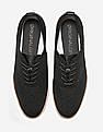 Cole Haan Black ØriginalGrand Stitchlite Wingtip Knit Oxford Sneakers