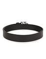 Calvin Klein Seasonal Monogram Leather Belt