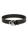 Calvin Klein Seasonal Monogram Leather Belt