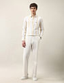 Arrow Sport Vertical Striped Slim Fit Air Soft Shirt
