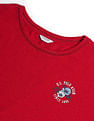U.S. Polo Assn. Women Pure Cotton Jersey Slub T-Shirt
