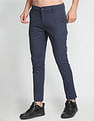 Flying Machine Twill Geometric Print Trousers