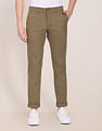 U.S. Polo Assn. Mid Rise Solid Denver Trousers