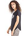 GAP Women Blue Mix And Match Short Sleeve Sleep Shirt