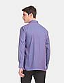 AD by Arvind Tailored Regular Fit Two Tone Partywear Shirt