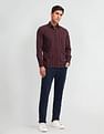 Arrow Sport Vertical Striped Slim Fit Shirt