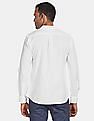 U.S. Polo Assn. Mandarin Collar Solid Casual Shirt