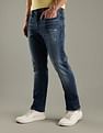Tommy Hilfiger Mid-Wash Slim-Fit Low Rise Jeans