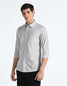 Flying Machine Spread Collar Slim Fit Shirt