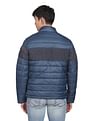 Flying Machine High Neck Two Tone Padded Jacket