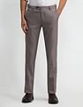 Arrow Solid Mid Rise Trousers