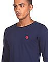 Flying Machine Round Neck Long Sleeve T-Shirt