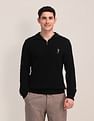 U.S. Polo Assn. High Neck Zipper Sweater