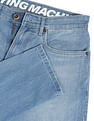 Flying Machine Stone Wash Slash Slim Tapered Fit Jeans