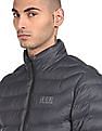 Flying Machine Long Sleeve High Neck Puffer Casual Jacket