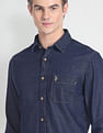 U.S. Polo Assn. Denim Co. Chambray Slim Fit Shirt
